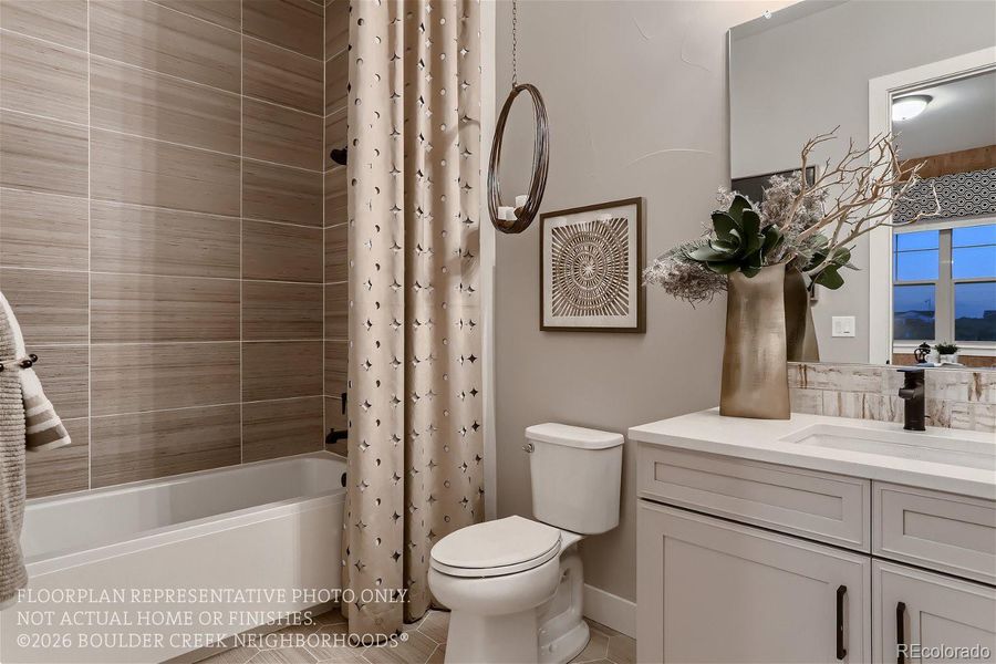 Furnished interior view inside a new home in , Broomfield (Image 26).