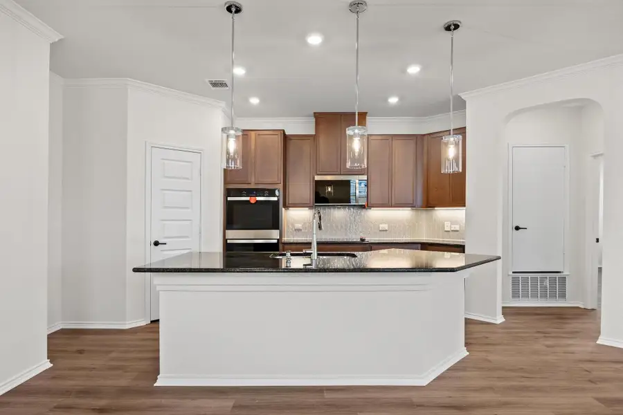 Furnished interior view inside a new home in Overlook Ranch, Georgetown (Image 11). Furnished interior view inside a new home in Overlook Ranch, Georgetown (Image 11).