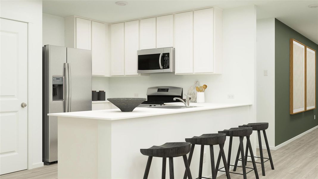 Furnished interior view inside a new home in Summerside, Lockhart (Image 15).