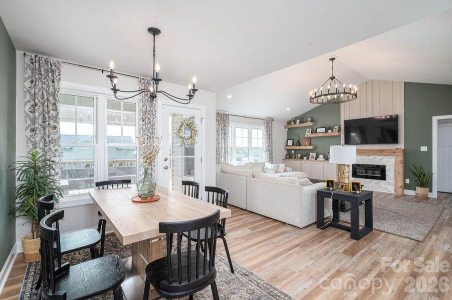 Furnished interior view inside a new home in , Lincolnton (Image 14).