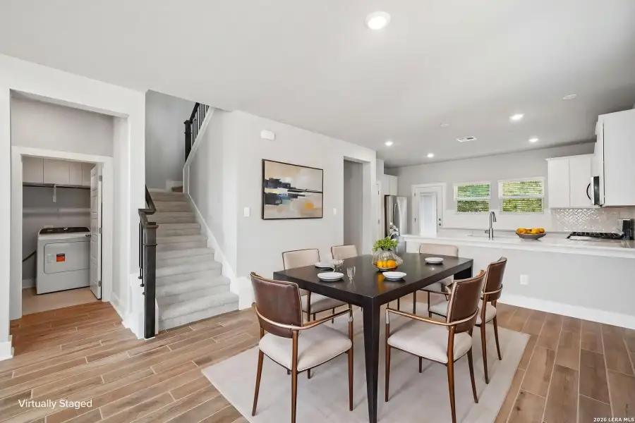 Furnished interior view inside a new home in Comanche Ridge, San Antonio (Image 11).