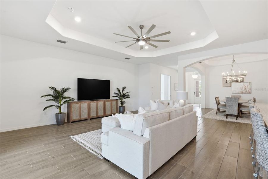 Furnished interior view inside a new home in , Punta Gorda (Image 17).