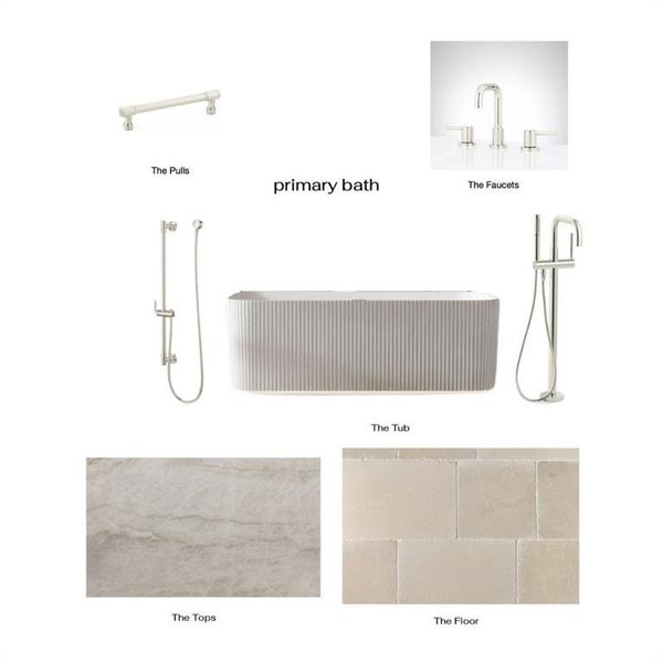 The Primary Bath Finishes and Fixtures