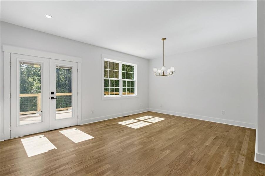 Spacious, unfurnished interior of a new home in , Marietta (Image 26).