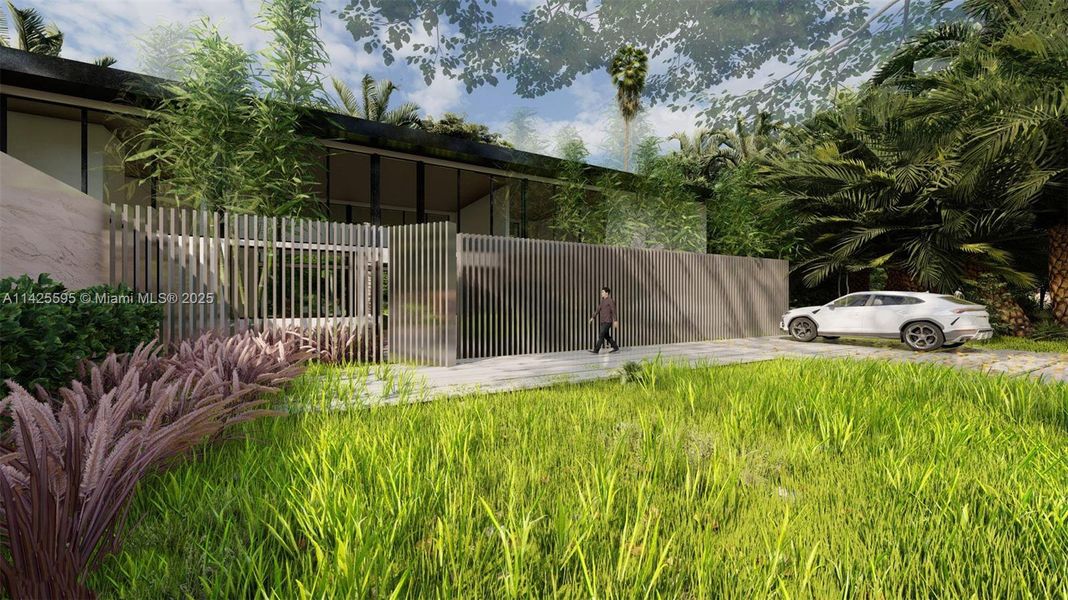 Front exterior of a new home in , Miami, FL, highlighting curb appeal (Image 20).