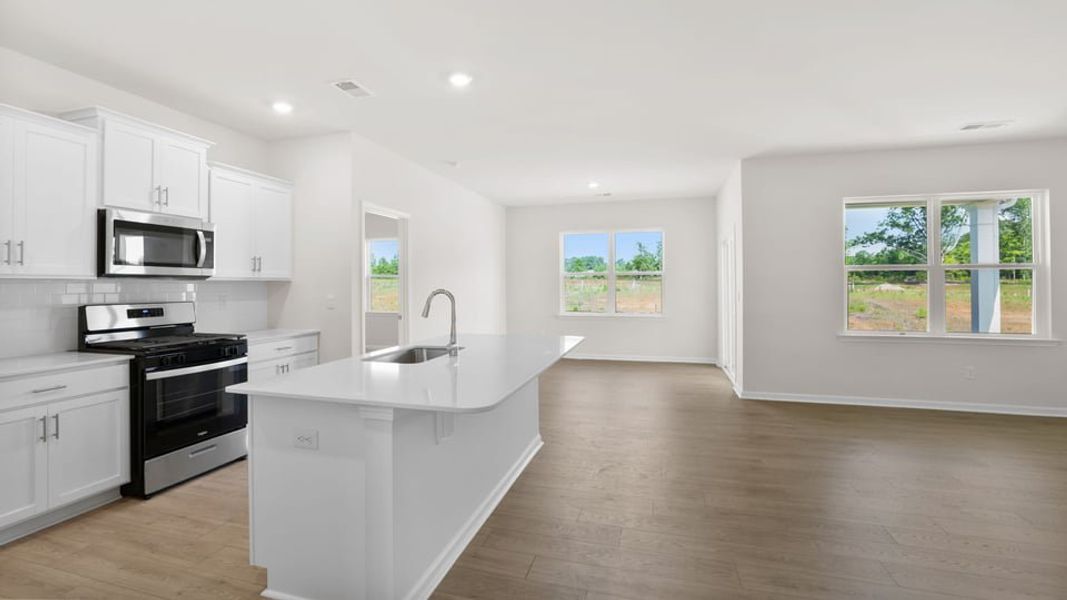 Furnished interior view inside a new home in Foxbank, Gray Court (Image 6).