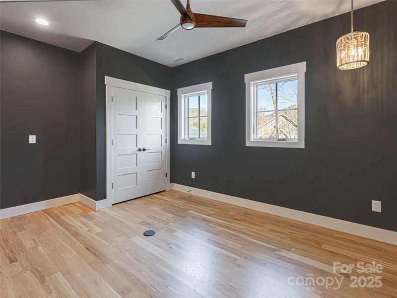 2nd Bedroom on Upper Level great for a home office!