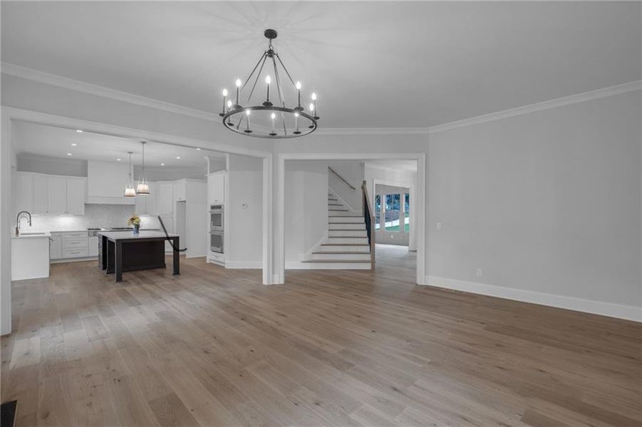 Spacious, unfurnished interior of a new home in , Atlanta (Image 53).