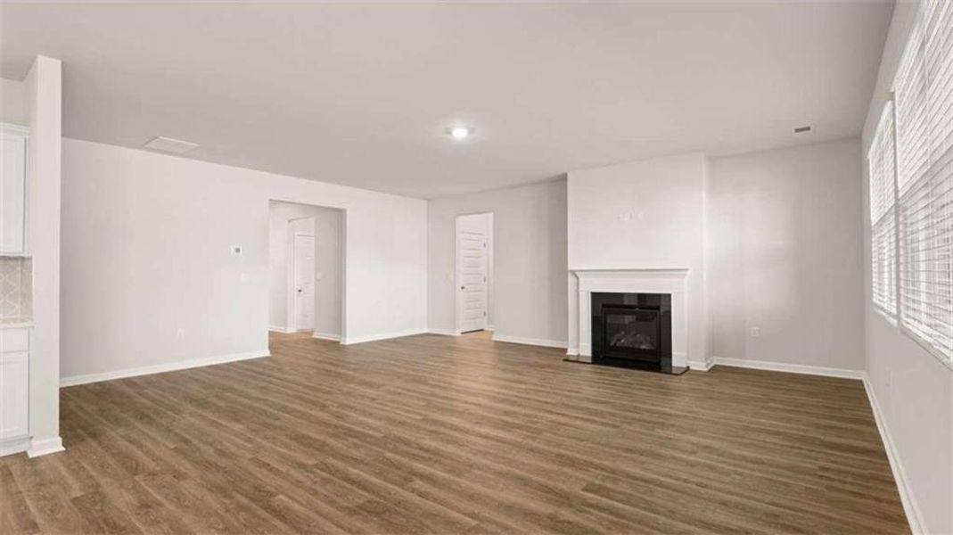 Spacious, unfurnished interior of a new home in Preserve at Dove Creek, Statham (Image 22).