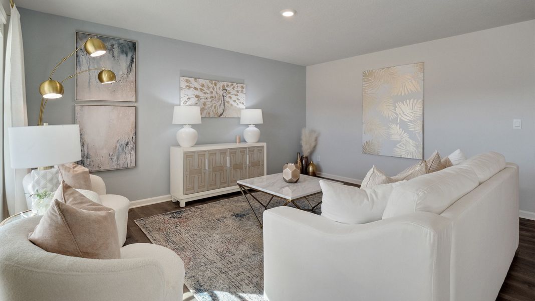 Representative furnished interior of a home built from the Aria by D.R. Horton in Huntington Estates, Millington (Image 10).