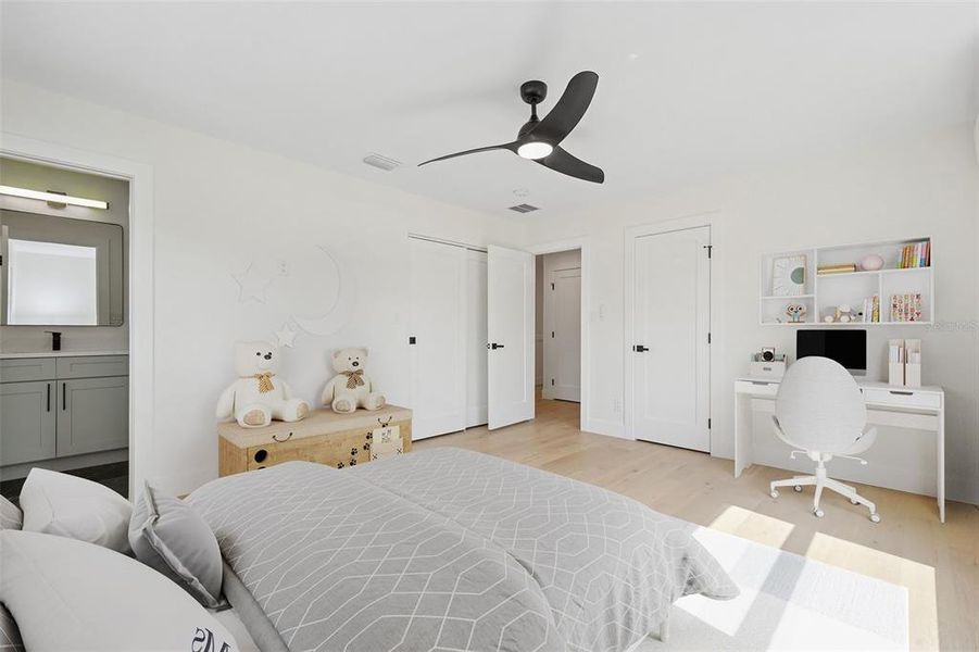 Furnished interior view inside a new home in , Sarasota (Image 15).