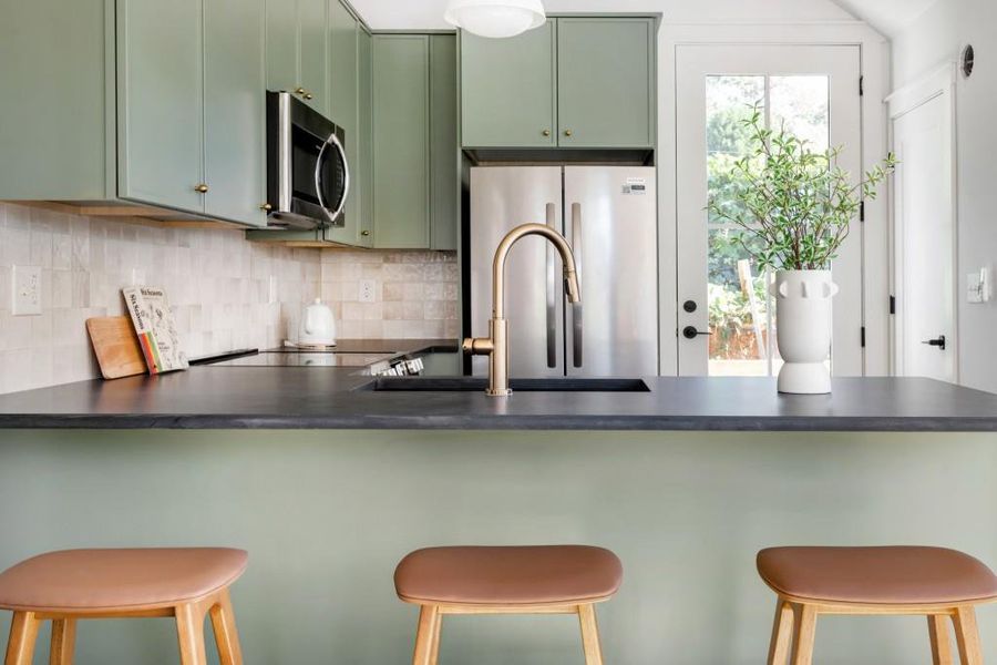 Furnished interior view inside a new home in , Atlanta (Image 6).