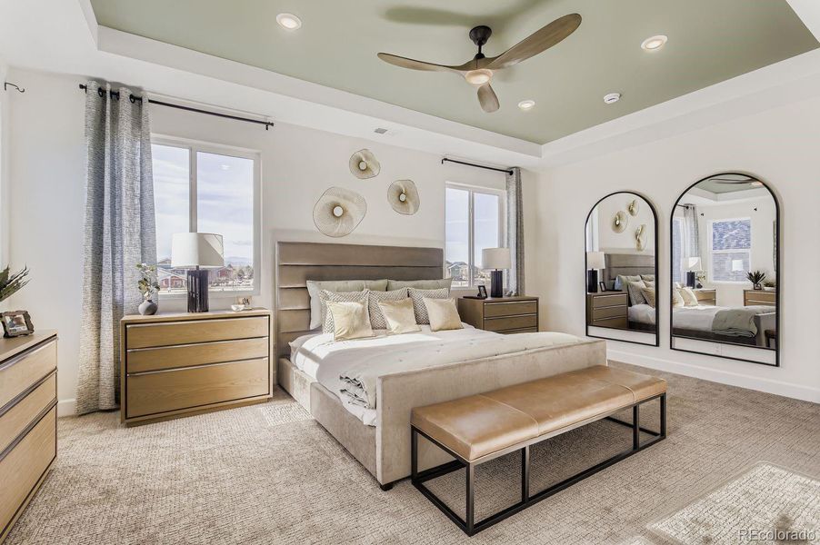 INTERIOR PHOTOS ARE WILLOW MODEL HOME.