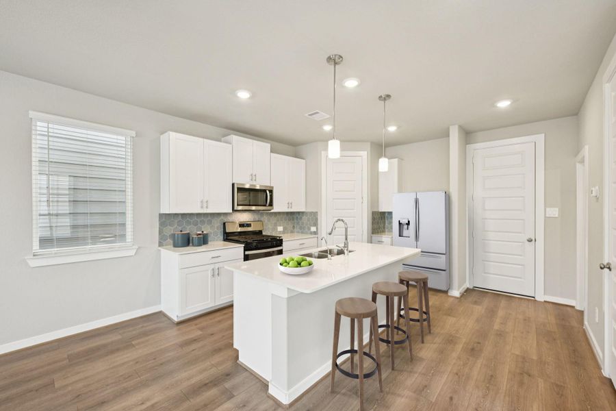 Photo is not of the actual home, but is an inspirational photo of builder’s model home and may depict options, furnishings, and/or decorator features that are not included Photo is not of the actual home, but is an inspirational photo of builder’s model home and may depict options, furnishings, and/or decorator features that are not included