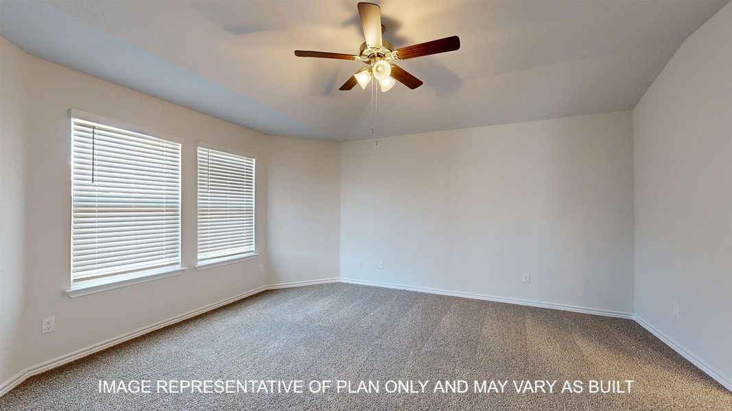 Spacious, unfurnished interior of a new home in Three Creeks - Colt Creek, Belton (Image 22).