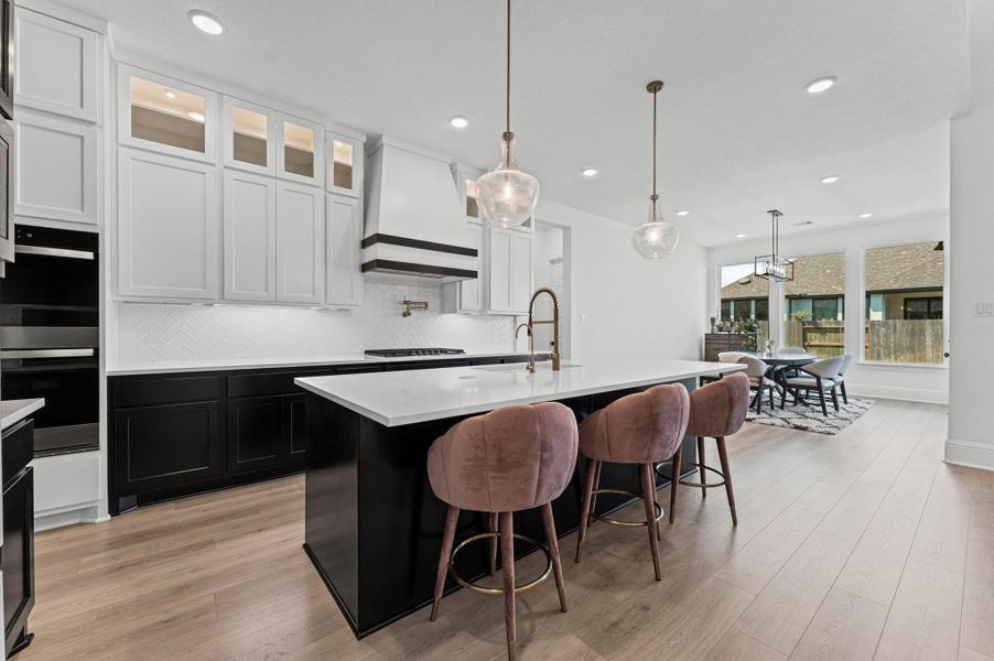 Furnished interior view inside a new home in , Fulshear (Image 16).