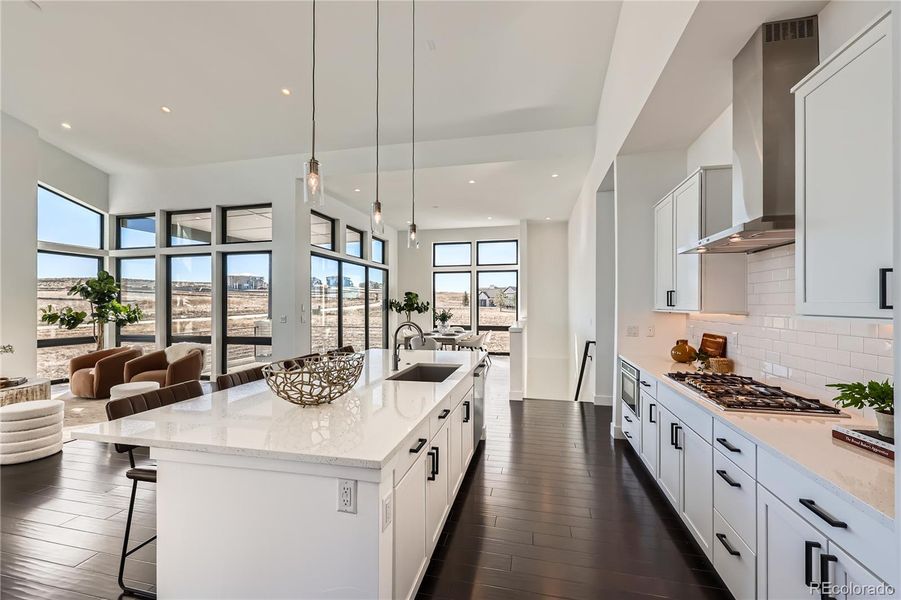 Furnished interior view inside a new home in , Parker (Image 11).