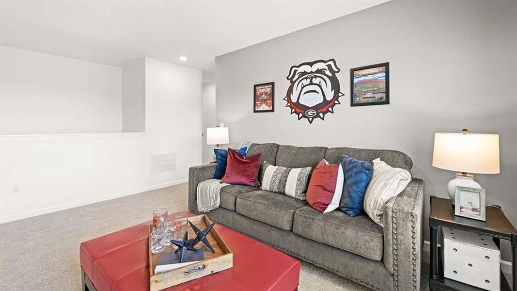 Furnished interior view inside a new home in Jackson Landing, Jefferson (Image 40).