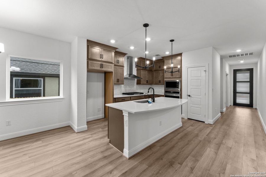 Furnished interior view inside a new home in Ladera - High Point 45', San Antonio (Image 4). Furnished interior view inside a new home in Ladera - High Point 45', San Antonio (Image 4).