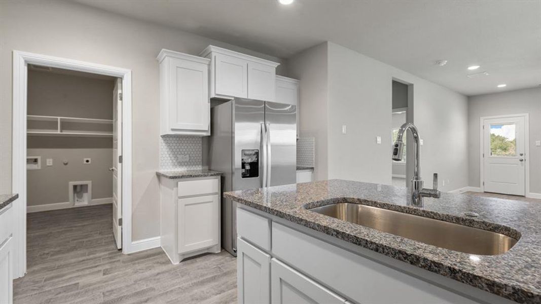 Furnished interior view inside a new home in Rock Creek Ranch, Fort Worth (Image 9). Furnished interior view inside a new home in Rock Creek Ranch, Fort Worth (Image 9).