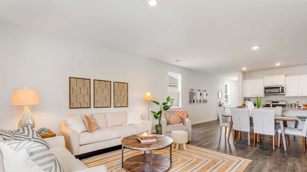 Furnished interior view inside a new home in The Reserve at Wild Horse, Conway (Image 8).