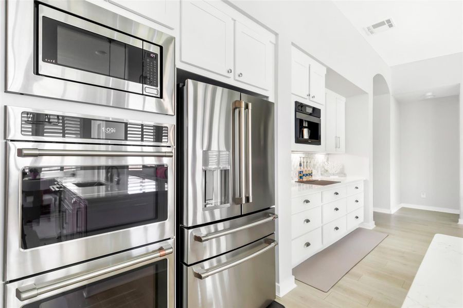 Furnished interior view inside a new home in Grand Central Park, Conroe (Image 10).