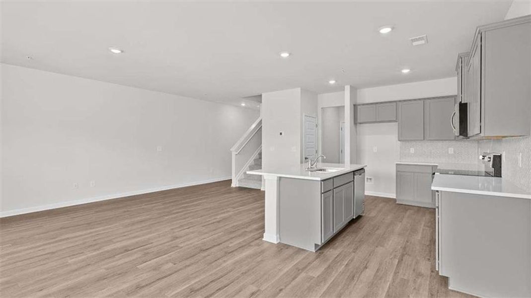 Furnished interior view inside a new home in Echo Glen, Stockbridge (Image 4).