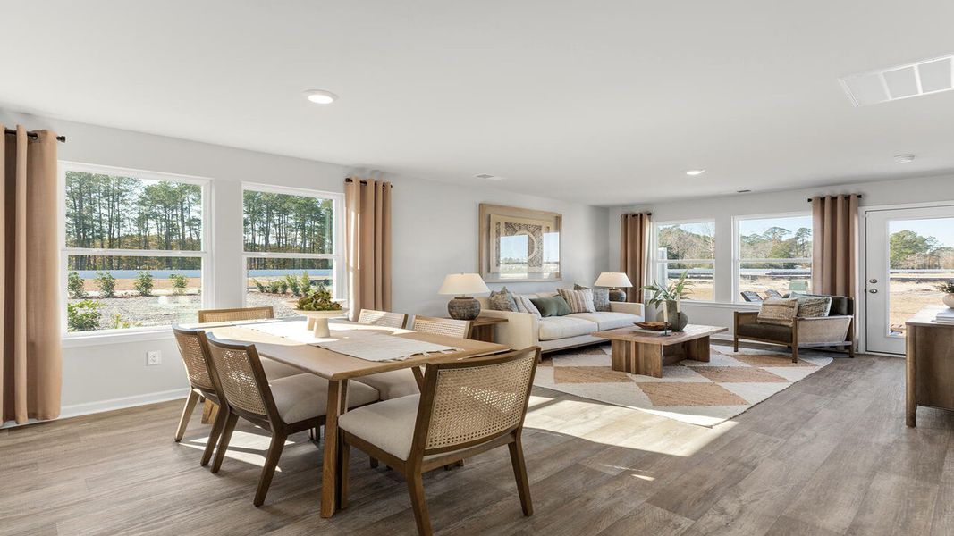 Furnished interior view inside a new home in McKenzie Gardens, Brunswick (Image 7).
