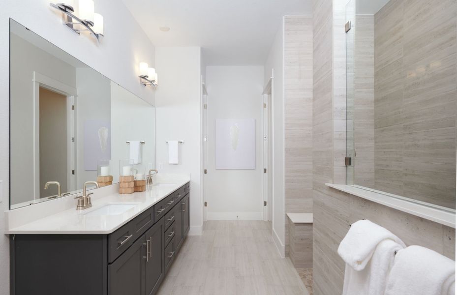 Representative furnished interior of a home built from the Stellar by Del Webb in Del Webb Austin at Lost Pines, Bastrop (Image 25). Representative furnished interior of a home built from the Stellar by Del Webb in Del Webb Austin at Lost Pines, Bastrop (Image 25).