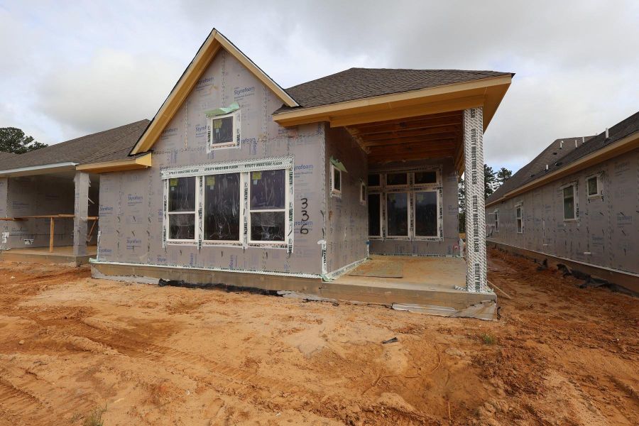 In-progress construction of a new home in The Woodlands Hills - Reserve Collection, Willis, TX (Image 6). In-progress construction of a new home in The Woodlands Hills - Reserve Collection, Willis, TX (Image 6).