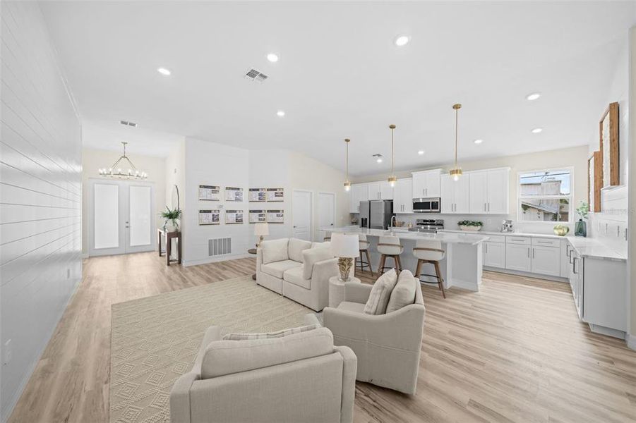 Furnished interior view inside a new home in , Palm Bay (Image 17).