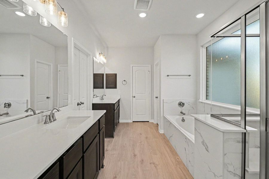 Furnished interior view inside a new home in Rose Hill Estates, Willis (Image 10).