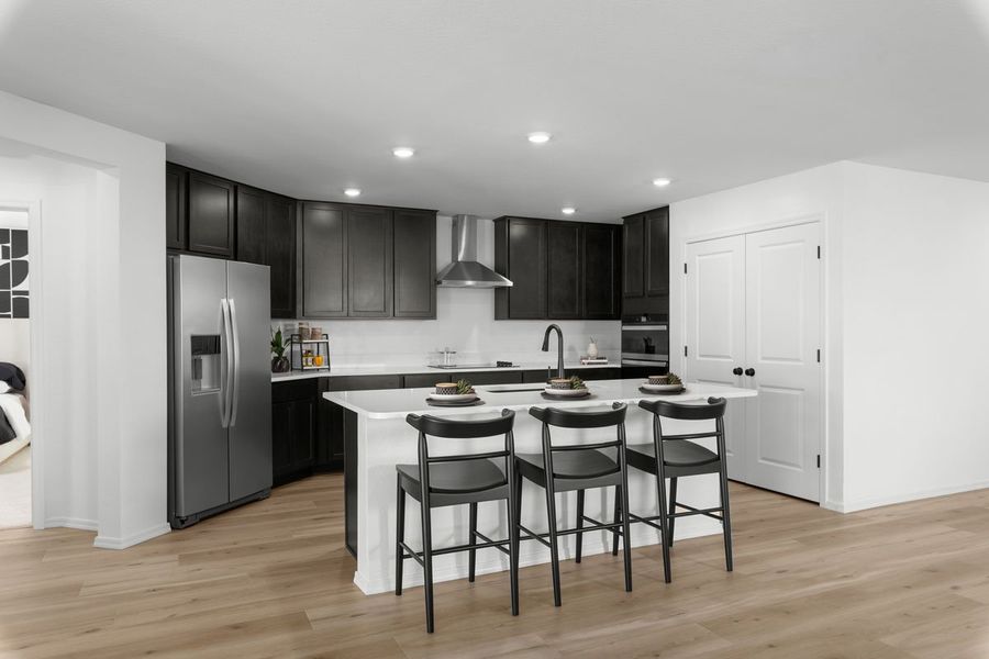 Representative furnished interior of a home built from the 2014 Modeled by KB Home in Skyline Village Enclaves, San Tan Valley (Image 7). Representative furnished interior of a home built from the 2014 Modeled by KB Home in Skyline Village Enclaves, San Tan Valley (Image 7).