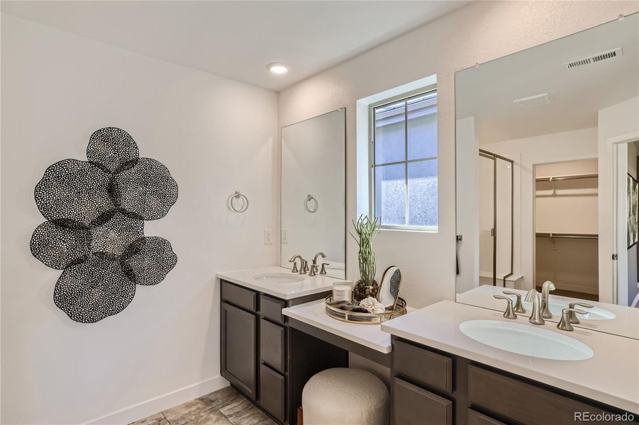 This picture is a representation. Not of actual home.