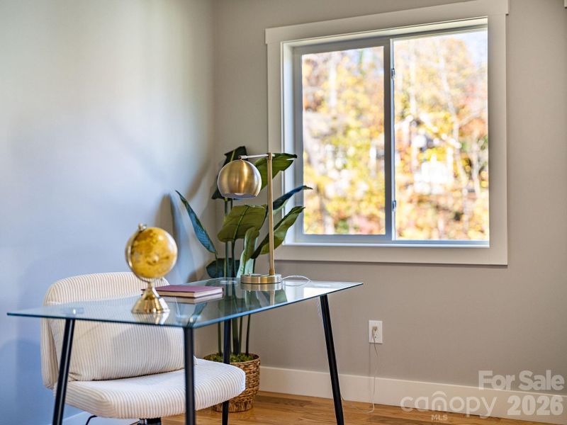 Close-up of interior finishes inside a home in , Asheville (Image 22).