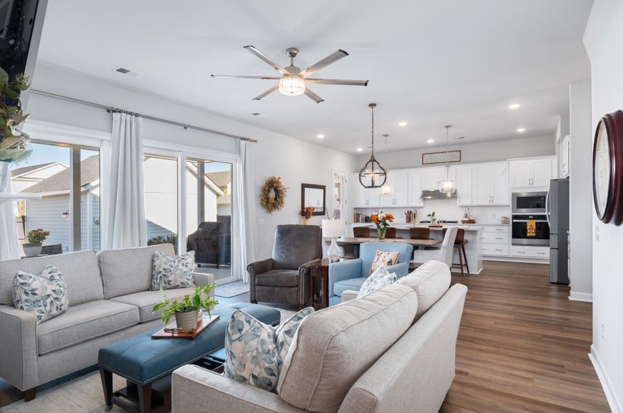 Furnished interior view inside a new home in Midtown at Nexton, Summerville (Image 18). Furnished interior view inside a new home in Midtown at Nexton, Summerville (Image 18).