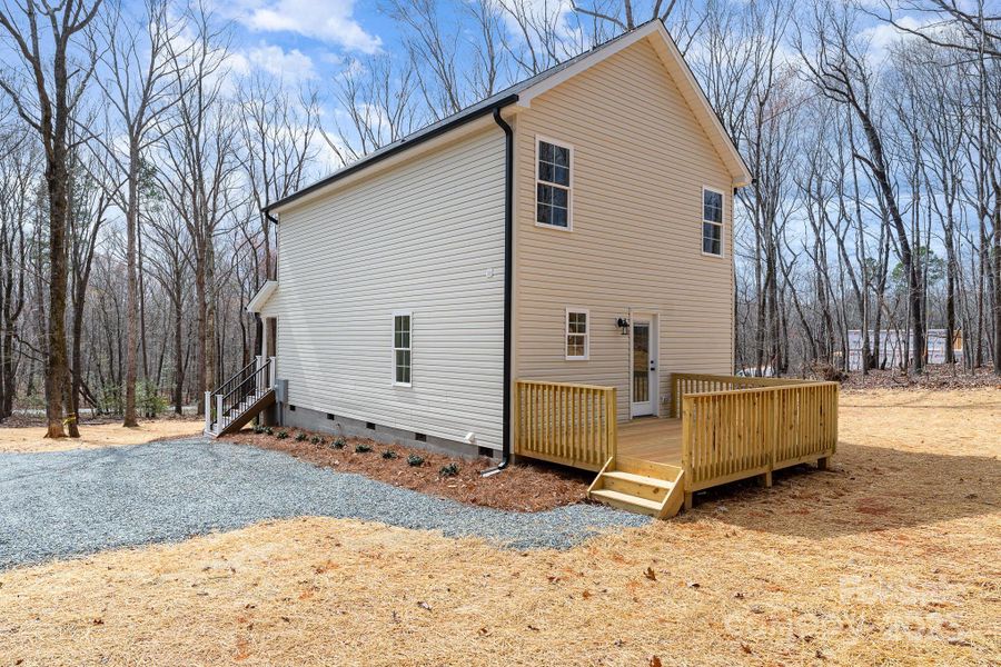 Front exterior of a new home in , Troy, NC, highlighting curb appeal (Image 18).