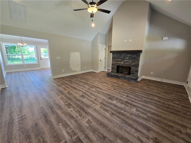Spacious, unfurnished interior of a new home in , Lavonia (Image 15).