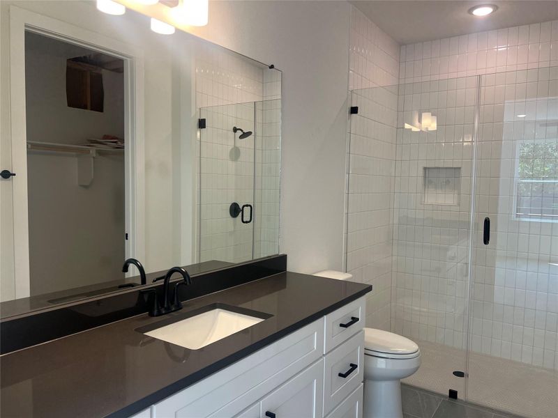 Furnished interior view inside a new home in The Grove, Austin (Image 13).