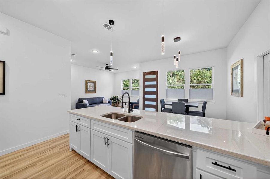 Furnished interior view inside a new home in , Payne Springs (Image 9). Furnished interior view inside a new home in , Payne Springs (Image 9).