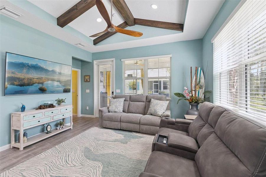Furnished interior view inside a new home in , Daytona Beach (Image 33). Furnished interior view inside a new home in , Daytona Beach (Image 33).