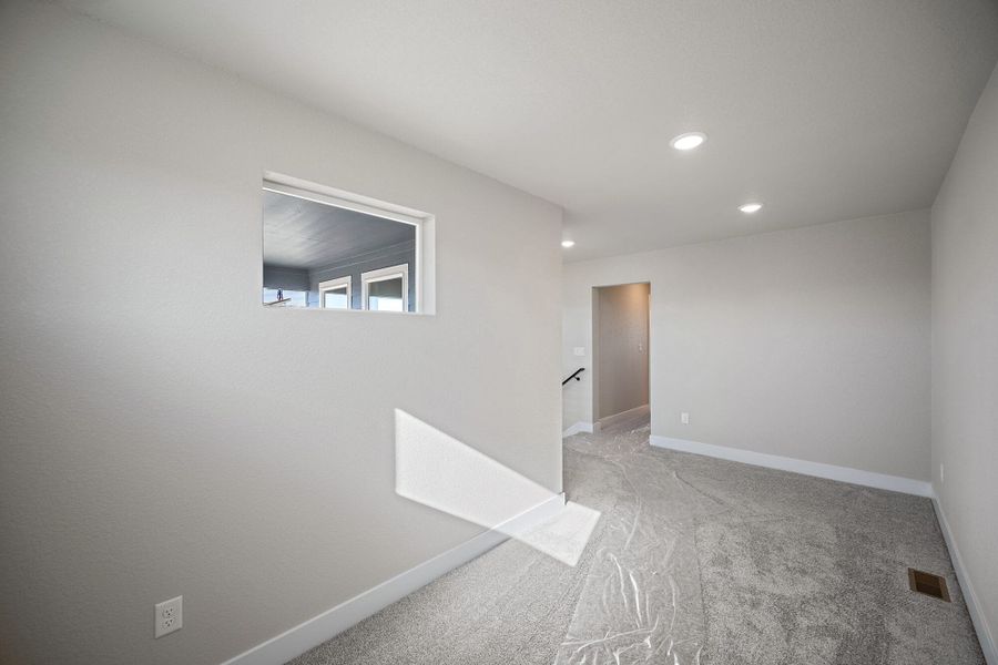 Spacious, unfurnished interior of a new home in Pony Park, Colorado Springs (Image 27). Spacious, unfurnished interior of a new home in Pony Park, Colorado Springs (Image 27).