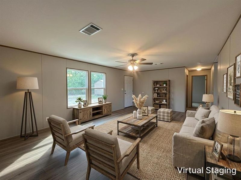 Furnished interior view inside a new home in , Interlachen (Image 16).
