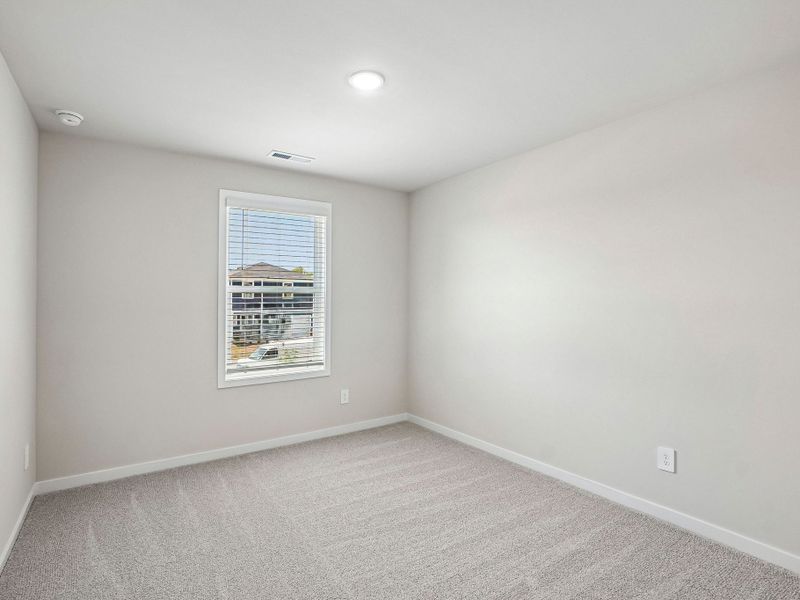 Spacious, unfurnished interior of a new home in The Heritage at Buffaloe Reserve, Raleigh (Image 21). Spacious, unfurnished interior of a new home in The Heritage at Buffaloe Reserve, Raleigh (Image 21).