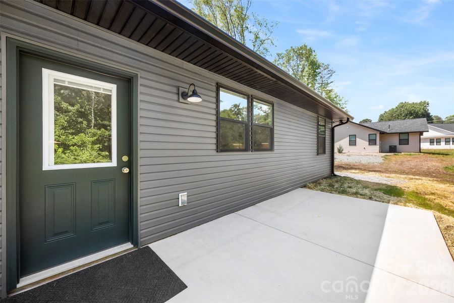 Exterior details and patio area of a home in , Dallas (Image 1). Exterior details and patio area of a home in , Dallas (Image 1).