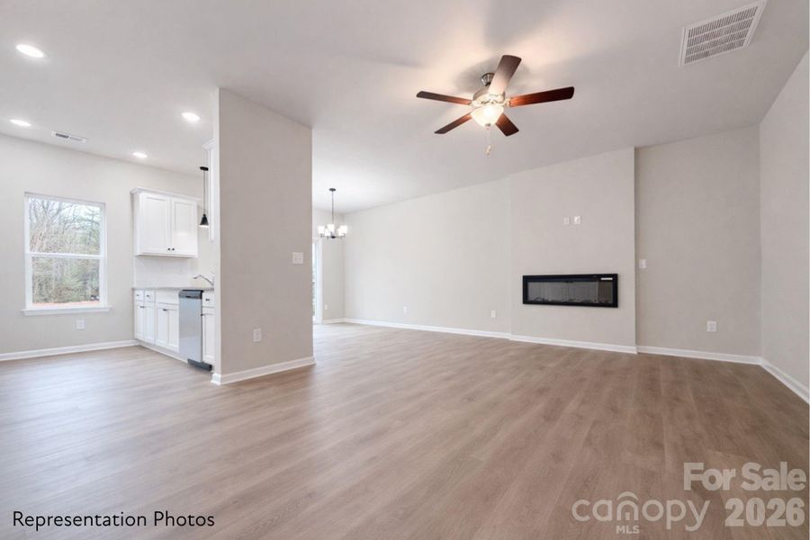 Spacious, unfurnished interior of a new home in , Charlotte (Image 10). Spacious, unfurnished interior of a new home in , Charlotte (Image 10).
