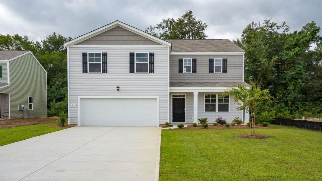 Representative exterior photo of a completed home built from the Galen by D.R. Horton in South Island Landing, Georgetown, SC (Image 15). Representative exterior photo of a completed home built from the Galen by D.R. Horton in South Island Landing, Georgetown, SC (Image 15).