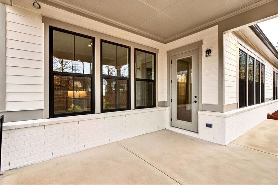 Exterior details and patio area of a home in , Cumming (Image 4).