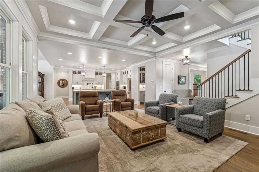 Furnished interior view inside a new home in , Gainesville (Image 18). Furnished interior view inside a new home in , Gainesville (Image 18).