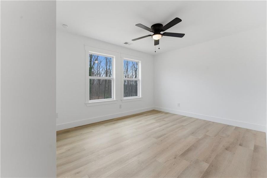 Spacious, unfurnished interior of a new home in , Hiram (Image 13).